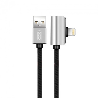 Кабель USB XO NB46 2в1 + перехідник USB - Lightning + Lightning Audio 1m (silver) - Інтернет-магазин спільних покупок ToGether