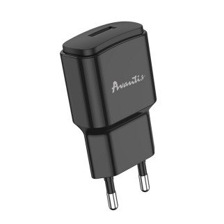 Мережевий зарядний пристрій Avantis A480 Orion (1USB/2.1A)- чорний - Інтернет-магазин спільних покупок ToGether