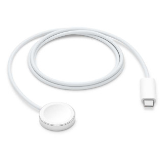 Бездротовий зарядний пристрій Apple Watch Magnetic Fast Charger USB-C (MX2H2AM/A2257)- білий - Інтернет-магазин спільних покупок ToGether