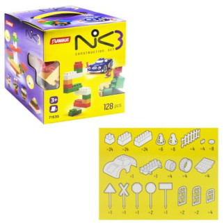 Пластиковий конструктор "NIK-3", 128 деталей - Інтернет-магазин спільних покупок ToGether