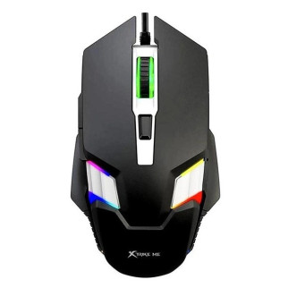 Мишка геймерська провідна XTRIKE ME GM-110 з підсвіткою RGB Black - Інтернет-магазин спільних покупок ToGether