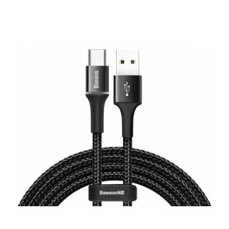 Зарядка USB кабель Bаseus для синхронізації і зарядки Android і інших пристроїв USB Type-C з led підсвічуванням 2 м Чорний - Інтернет-магазин спільних покупок ToGether