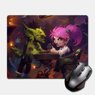 Ігрова поверхня Гномка та Гоблін Хартстоун Hearthstone 300 х 250 мм (23814) Nextprint - Інтернет-магазин спільних покупок ToGether