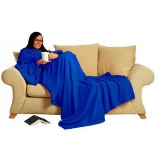 Плед з рукавами OPT-TOP Snuggie Blanket синій (1756375291) - Інтернет-магазин спільних покупок ToGether