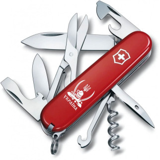 Складаний ніж Victorinox Climber Ukraine Козак із шаблями (1.3703_T1110u) - Інтернет-магазин спільних покупок ToGether