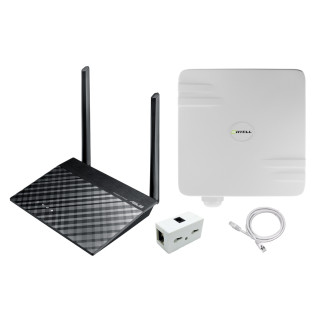 Потужний 4G комплект для будь-якої місцевості Satell Outdoor S1 та WIFI роутер Asus (2079837507) - Інтернет-магазин спільних покупок ToGether