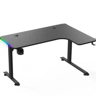 Ігровий кутовий комп'ютерний стіл для геймерів Urbankit з RGB LED Підсвічуванням Гачком для Навушників та Підсклянником - Інтернет-магазин спільних покупок ToGether