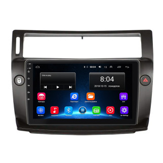 Штатна магнітола Lesko для Citroen C4 I 2004-2014 9" 2/32Gb Wi-Fi GPS Base (11170-68087) - Інтернет-магазин спільних покупок ToGether