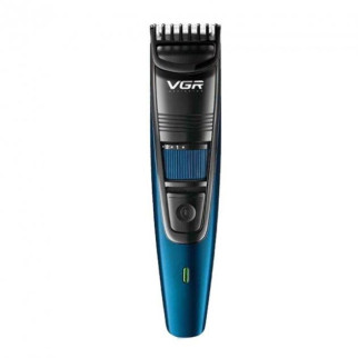 Машинка триммер для стрижки волосся та бороди акумуляторна VGR V-052 з насадками, Професійна - Інтернет-магазин спільних покупок ToGether