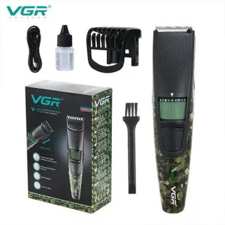 Універсальна акумуляторна машинка для стрижки волосся, бороди, вусів та тіла, зарядка від USB VGR-053 - Інтернет-магазин спільних покупок ToGether