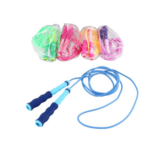 Скакалка 250см, мотузка гума, ручка пластик, 4кольори /200/ | MS3980 - Інтернет-магазин спільних покупок ToGether
