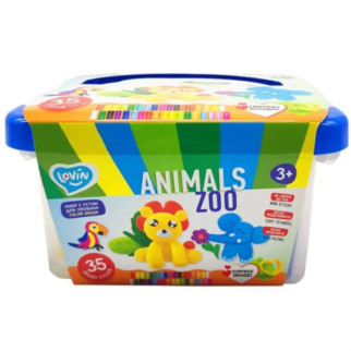Набір тіста для ліплення "Zoo animals box" - Інтернет-магазин спільних покупок ToGether