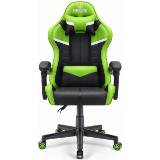 Комп'ютерне крісло Hell's Chair HC-1004 Green - Інтернет-магазин спільних покупок ToGether