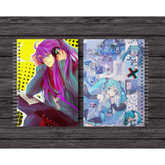 Скетчбук Вокалоїд Каму Гакупо - Vocaloid (17579) Fan Girl - Інтернет-магазин спільних покупок ToGether