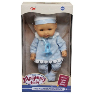 Пупс "Maymay baby" у блакитному (25 см) - Інтернет-магазин спільних покупок ToGether