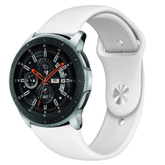 Ремінець BeWatch силіконовий для Samsung Galaxy Watch 46 мм Білий (1020302) - Інтернет-магазин спільних покупок ToGether