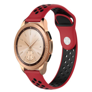 Ремінець BeWatch sport-style для Samsung Galaxy Watch 42 мм Червоно-Чорний (1010131.2) - Інтернет-магазин спільних покупок ToGether