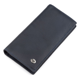 Чоловічий гаманець ST Leather ST148 синій шкіряний (18370) - Інтернет-магазин спільних покупок ToGether