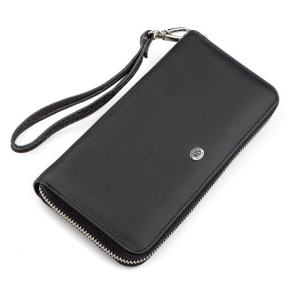 Чоловічий гаманець ST Leather ST45 шкіряний Чорний (18422) - Інтернет-магазин спільних покупок ToGether
