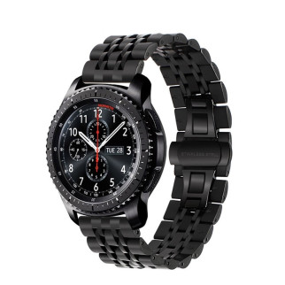 Ремінець BeWatch classic сталевий Link для Samsung Gear S3 Black (1021401) - Інтернет-магазин спільних покупок ToGether