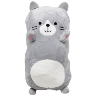 Мʼяка іграшка "Кіт Батон", 40 см (сірий) - Інтернет-магазин спільних покупок ToGether