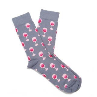 Модні шкарпетки чоловічі Dodo Socks rose 150ml 42-43 Сірі (009701) - Інтернет-магазин спільних покупок ToGether