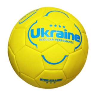 Мʼяч футбольний №3 "Ukraine" (жовтий) - Інтернет-магазин спільних покупок ToGether