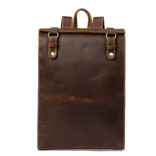 Рюкзак шкіряний дорожній Vintage 14796 - Інтернет-магазин спільних покупок ToGether