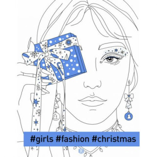 Книга-розмальовка #girls #fashion #christmas - Інтернет-магазин спільних покупок ToGether