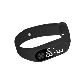 Годинник-браслет Led Watch 2 Чорний (hub_lmqp62350) - Інтернет-магазин спільних покупок ToGether