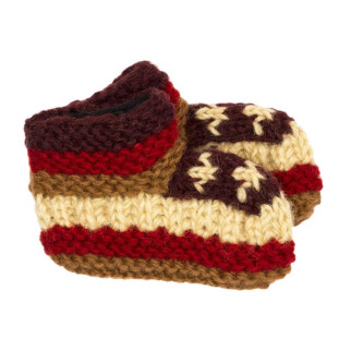 Тапочки шкарпетки дитячі Жане Kathmandu S 12-14 Коричневий (24916) - Інтернет-магазин спільних покупок ToGether