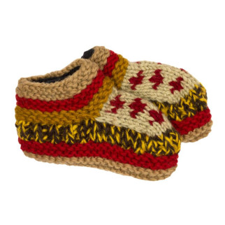 Тапочки-шкарпетки дитячі Kathmandu Жане М 16-18 Червоно-коричневий (24932) - Інтернет-магазин спільних покупок ToGether