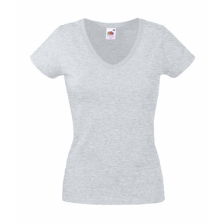 Футболка Fruit of the Loom Місто: Київ Lady-fit V-neck XS Сіро-ліловий (061398094XS) - Інтернет-магазин спільних покупок ToGether