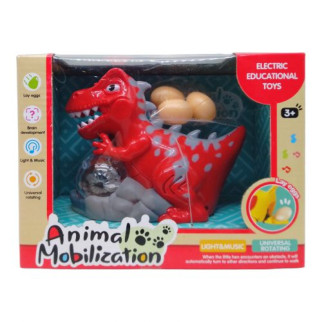 Інтерактивна іграшка "Динозавр", червоний (несе яйця) - Інтернет-магазин спільних покупок ToGether