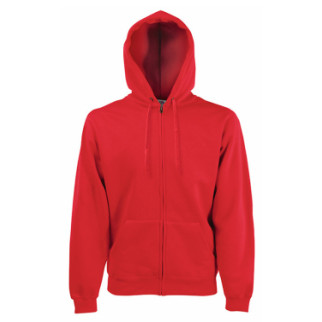 Толстовка Fruit of the Loom Premium hooded sweat jacket L Червоний (062034040L) - Інтернет-магазин спільних покупок ToGether