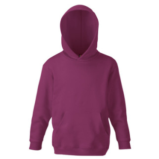 Худі Fruit of the Loom Cl. hooded sweat kids 116 см Бордовий (062043041116) - Інтернет-магазин спільних покупок ToGether