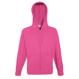 Толстовка на блискавці Fruit of the Loom Lightweight hooded sweat jacket S Малиновий (062144057S) - Інтернет-магазин спільних покупок ToGether