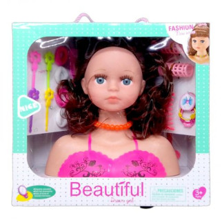 Лялька-манекен для зачісок "Dream girl" (шатенка) - Інтернет-магазин спільних покупок ToGether