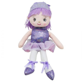Мʼяка лялька "Балерина", 40 см (рожева) - Інтернет-магазин спільних покупок ToGether