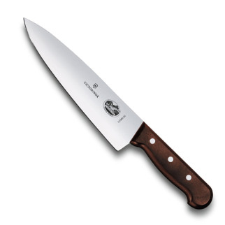 Кухонний ніж-шеф кухаря Victorinox Wood Carving 20 см Темно-коричневий (5.2060.20G) - Інтернет-магазин спільних покупок ToGether