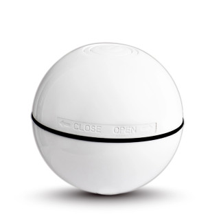 Іграшка для кішки Sundy USB smart м'яч-кулька з хаотичним рухом і червоною точкою, що випромінюється, Білий (301) - Інтернет-магазин спільних покупок ToGether