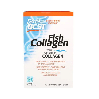 Риб'ячий Колаген, Fish Collagen, Doctor's Best, 30 пакетиків - Інтернет-магазин спільних покупок ToGether