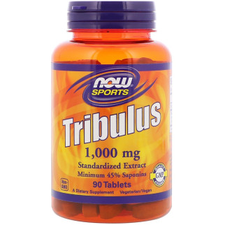Трибулус, Tribulus, Now Foods, 1000 мг, 90 таблеток - Інтернет-магазин спільних покупок ToGether