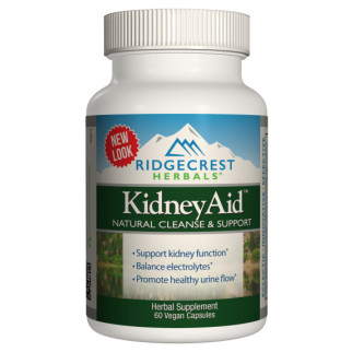 Комплекс для підтримки функції нирок RidgeCrest Herbals KidneyAid 60 гелевих капсул (RCH168) - Інтернет-магазин спільних покупок ToGether