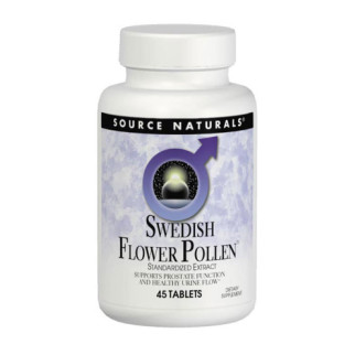 Комплекс для підтримки Функції Простати Swedish Flower Pollen Source Naturals 90 таблеток - Інтернет-магазин спільних покупок ToGether