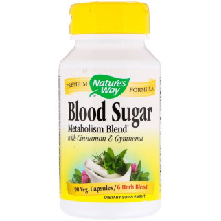 Трави для зниження цукру Nature's Way Blood Sugar 90 капсул (NWY79200) - Інтернет-магазин спільних покупок ToGether