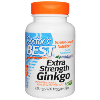 Екстракт Гінкго Doctor's Best Profile Proven 120 мг 120 гелевих капсул (DRB00091) - Інтернет-магазин спільних покупок ToGether