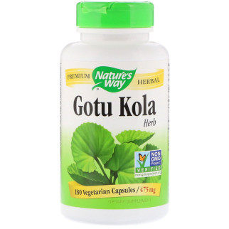 Готу колу Nature's Way Gotu Kola Herb 950 мг 180 капсул (NWY14008) - Інтернет-магазин спільних покупок ToGether
