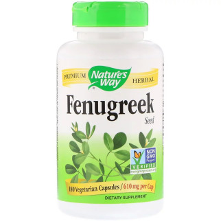 Пажитник Nature's Way Fenugreek Seed 610 мг 180 капсул (NWY14610) - Інтернет-магазин спільних покупок ToGether