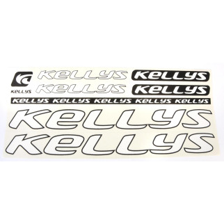 Наклейка Kellys на раму велосипеда Білий (NAK030) - Інтернет-магазин спільних покупок ToGether